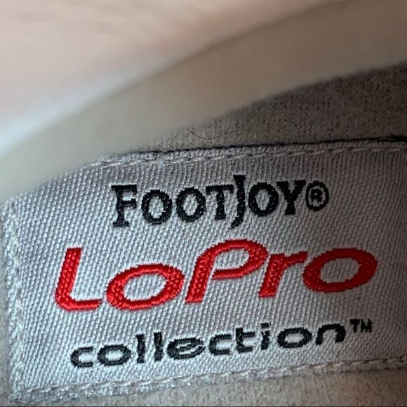 Footjoy Lopro Collection golf shoes lace up white Sz 9.5 - Picture 7 of 9